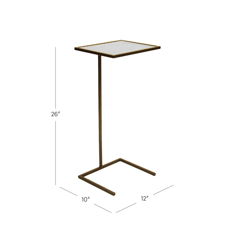 End Table, Bronze