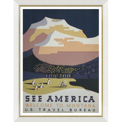 Welcome To Montana Giclee Print