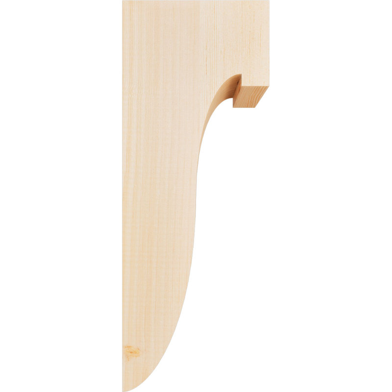 Del Monte Corbel, H 20 po x l 5,5 po x P 8 po, Sapin de Douglas, Lisse