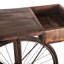 Industrial Teak 71 in. Solid Wood Console Table