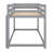 Floor Bunk Bed With Ladder-1794044163