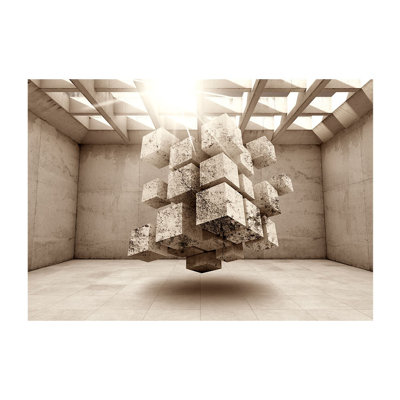 Concrete Prison Mural Wallpaper