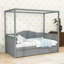 Lit de jour à baldaquin en bois avec 2 tiroirs Karalin-501564736