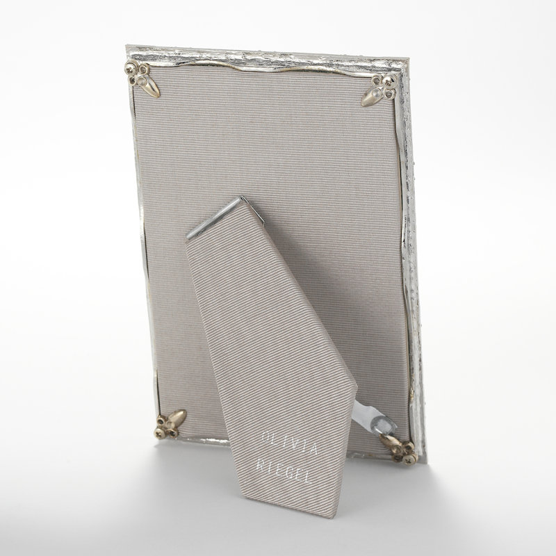 Remy Metal Picture Frame, Silver, 4" x 6"