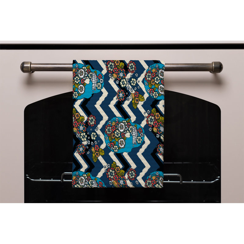 Cotton Floral Tea Towel Kitchen Towel