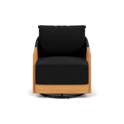 Alpine Outdoor Teak Swivel Lounge Chair