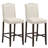 Red Barrel Studio Set Of 2 Nailhead Bar Stools Upholstered Counter Height Stool For Kitchen/dining Room-860185493-860185492