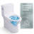 1.28 GPF One Piece Elongated Toilet with Tornado Flush, Soft Close Seat, ADA Height 17"