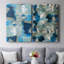 Impasto I - Toile tendue avec châssis de qualité supérieure - Prêt à accrocher-108965967
