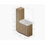 Ensemble de meuble-lavabo simple 51 po Disar-117787990