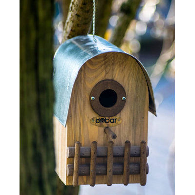 Amber Hanging Birdhouse