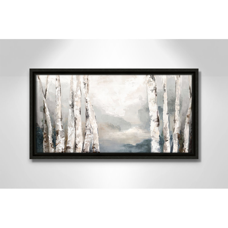 «Shadows of Birch» par Luna Mavis, Espresso, H 9,5 po x l 17,5 po