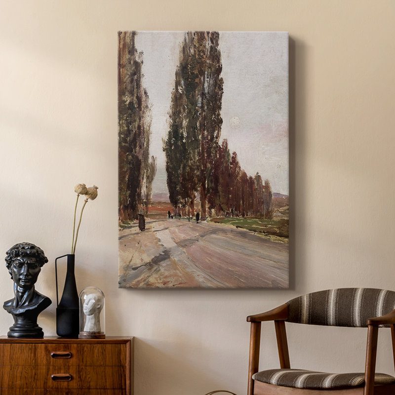 Paysage rétro CCL - galerie Cavas sur mesure, H 60 po x l 40 po