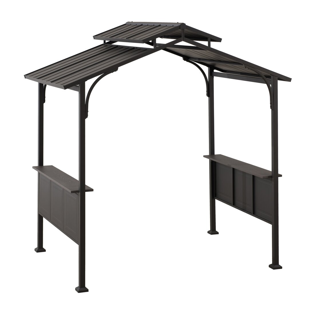 150 cm x 250 cm Grillpavillon aus Stahl