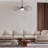 New Wave LED Pendant for Indoor/Outdoor Use, 5-CCT Selectable, Dimmable-1520225194