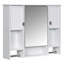 Armoire de rangement murale 35 po