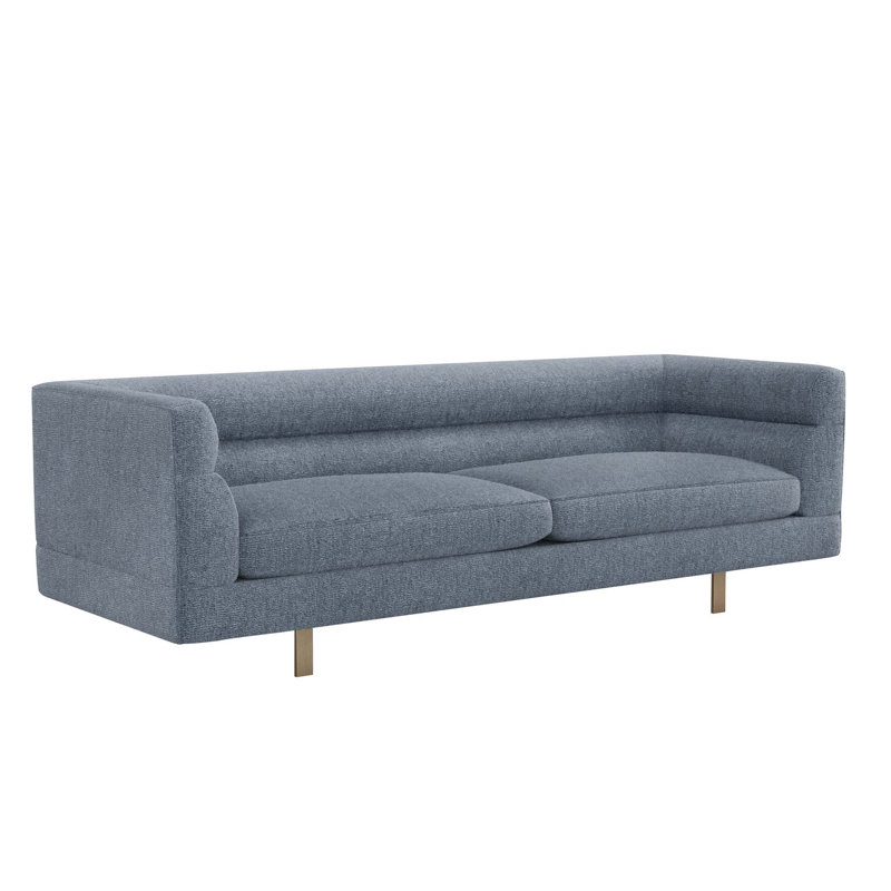 Ornette Sofa, Azure Polyester Blend