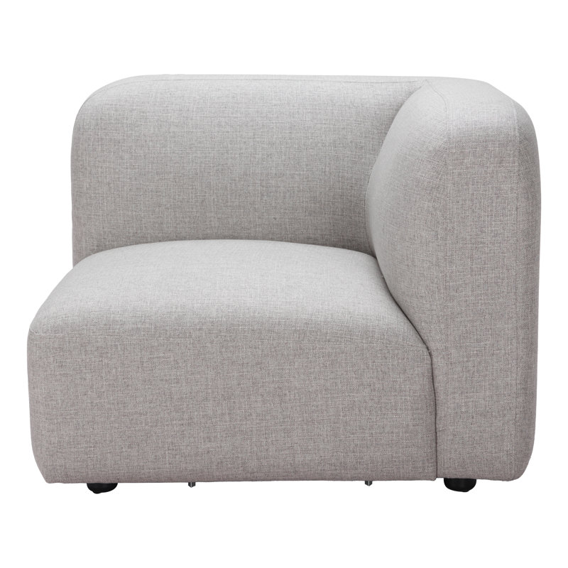 Chaise d'angle Biak - gris