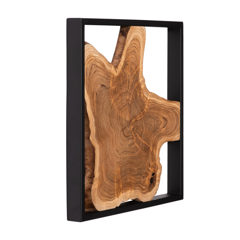 Teak Tile Wall Decor