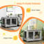 Pet Furniture Style Crate with 1 Door