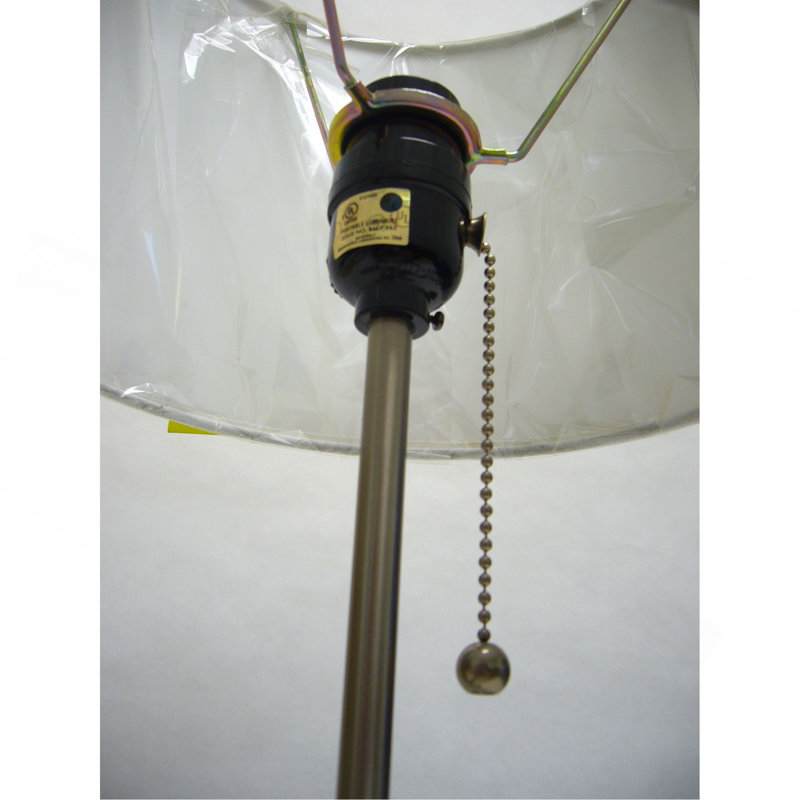 LAMPE DE TABLE BLANC 19 "H