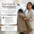 Southshore Fine Linens Vilano Oversized Quilt Set, Double-Brushed Microfiber Lightweight Quilted Bedding and 2 Pillow Shams, Full/Queen, Gold-1001114990-1001114977