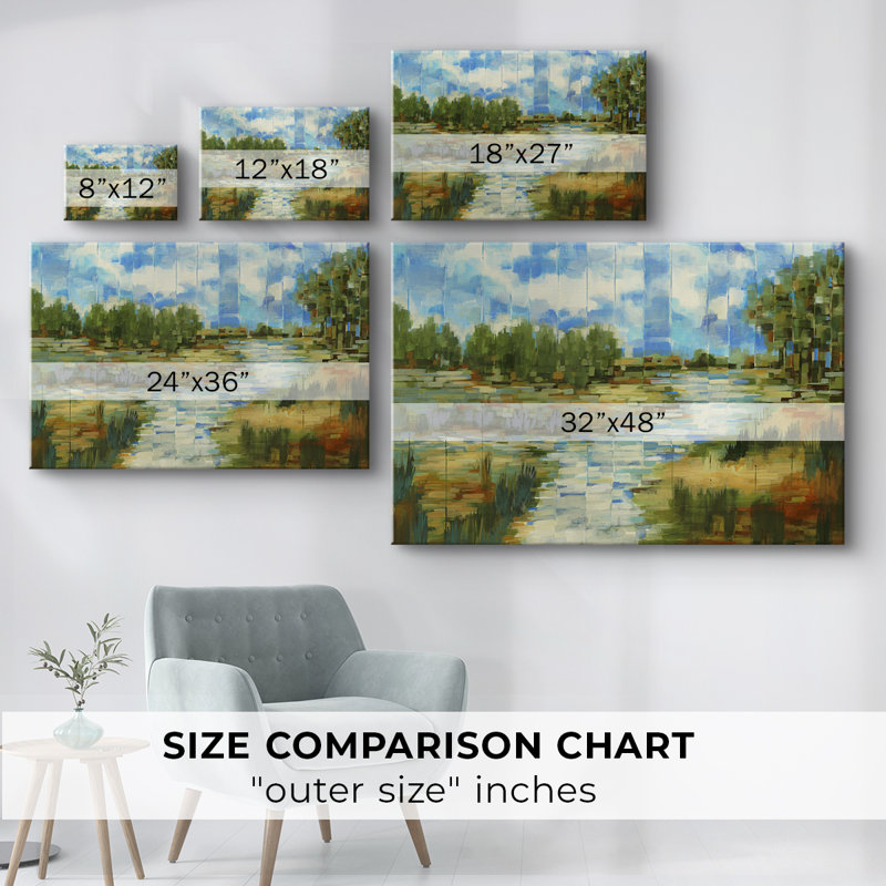 Évadez-vous à Eden - Cavas enveloppés de galerie, 40 x 60