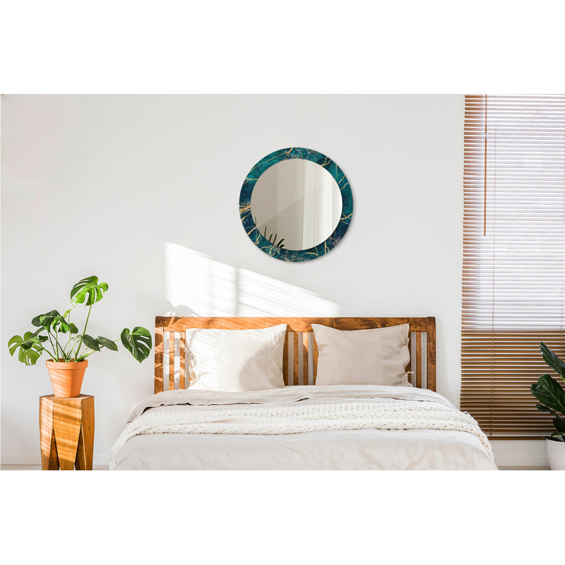 Huldar Glass Flat Wall Mirror
