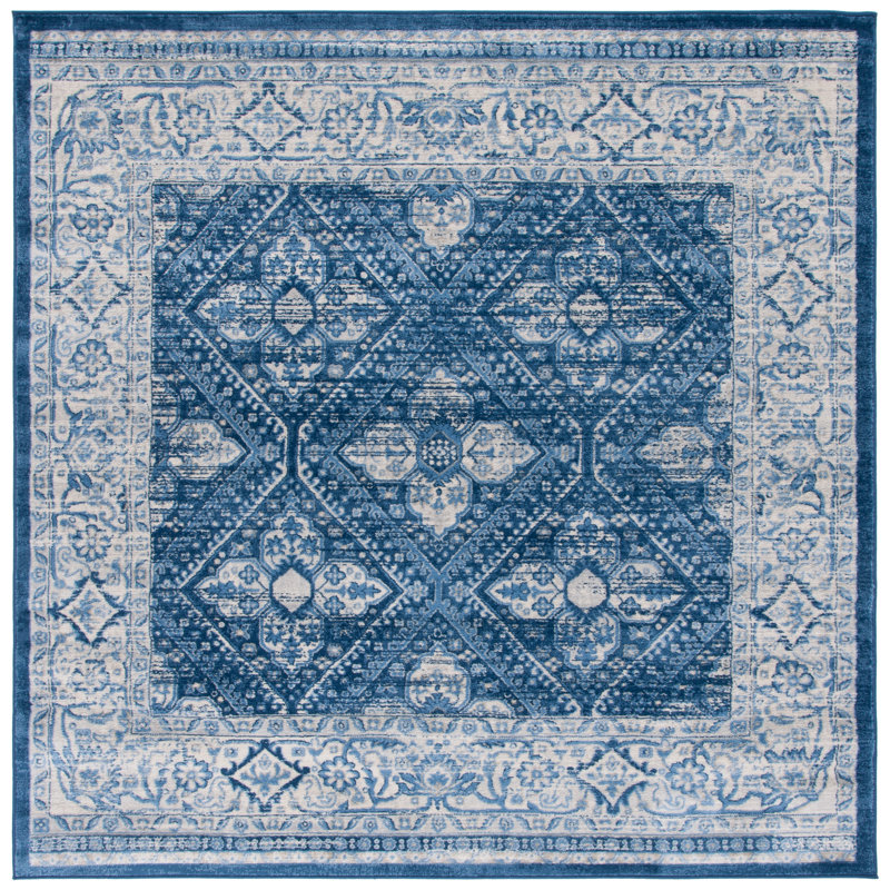 Brentwood Performance Oriental Rug, Square 6'7"