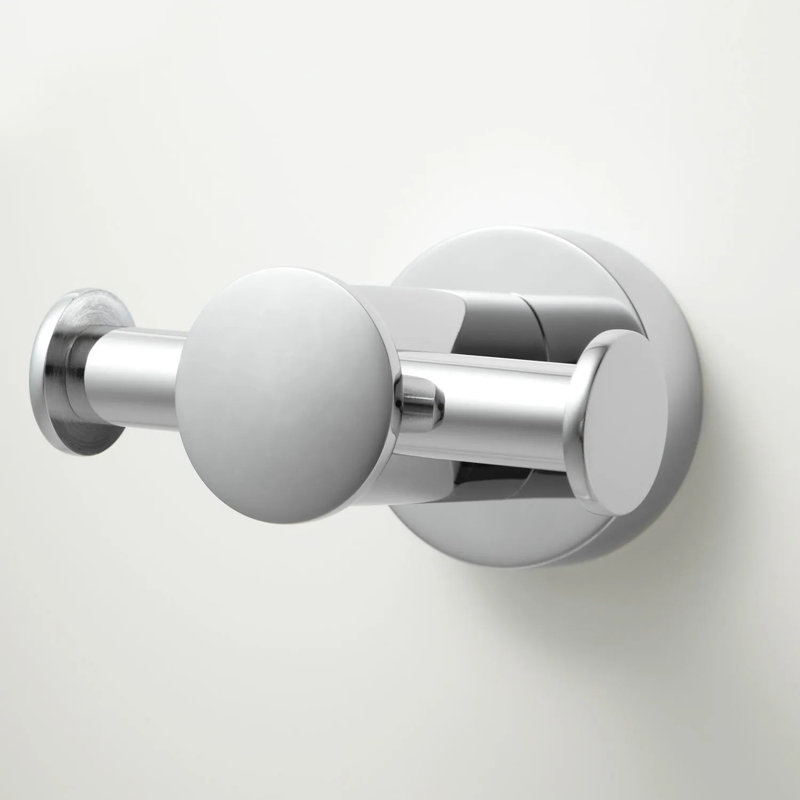 Prague Collection Wall-Mount Robe Hook, Chrome
