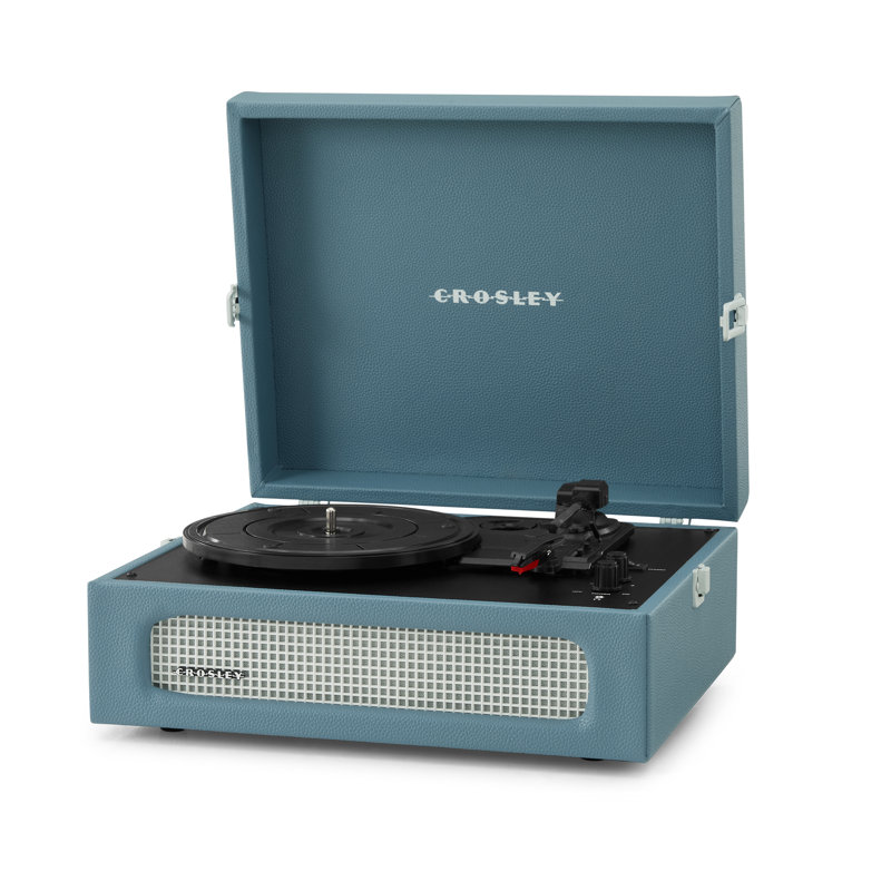 Voyager Turntable, Washed Blue