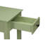  Table de bout contemporaine à tiroir simple vert pâle 23 "avec tablette Contemporary