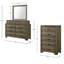 Laurey Solid Wood Piece Bedroom Set-632351429