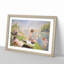 Bathers by Georges Seurat - Picture Frame Painting on MDF-62747819-62747820