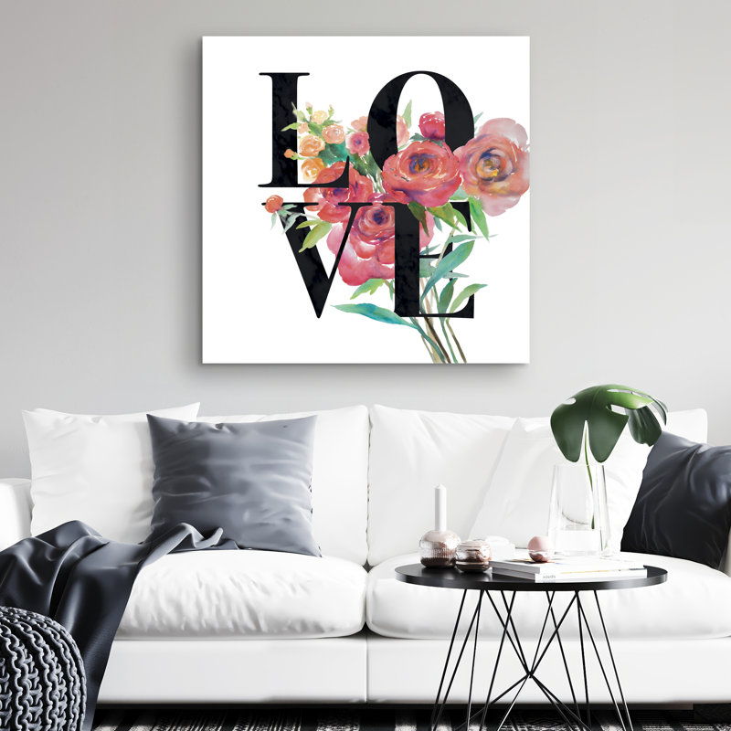 Love - 32"x32" art on canvas
