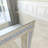 Douty 51.18" Mirrored Glass Dining Table Modern Glam Stylish Crushed Diamond Home Decor