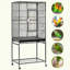 Setzer 53.5'' Flat Top Breeder Bird Cage with Wheels-991936060