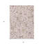 Tapis intérieur lavable floral 3 pi x 5 pi rose