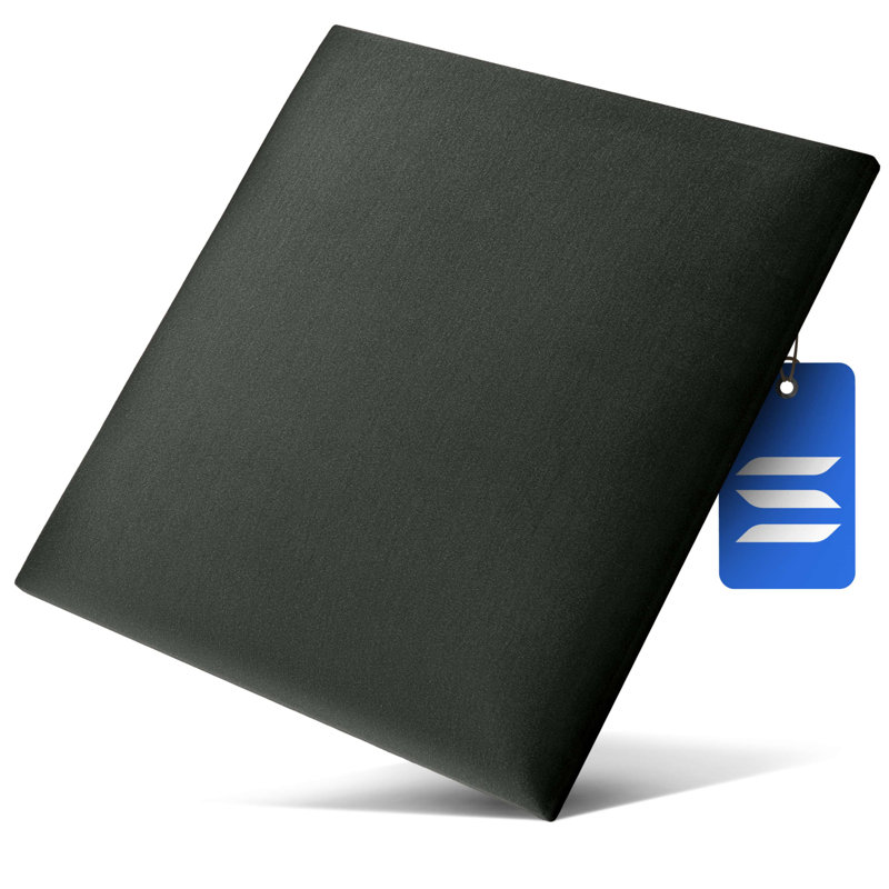 30 cm x 30 cm Vertäfelung Riviera, Dark Grey