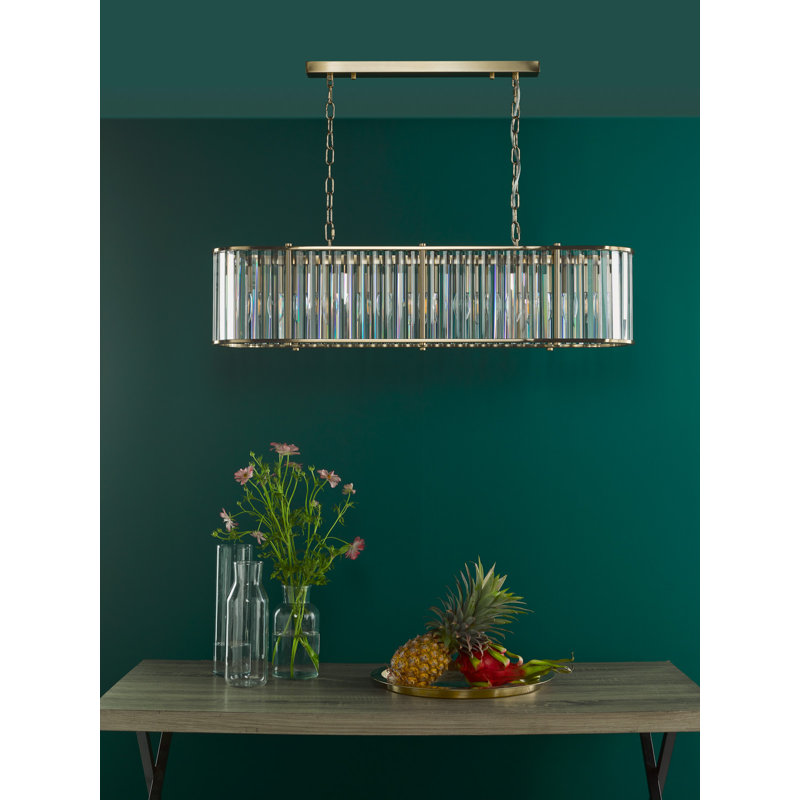 7 - Light Pendant, Brass