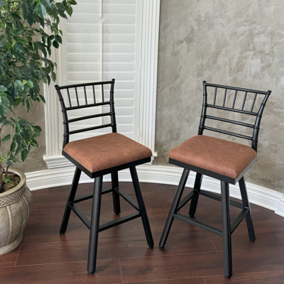 Naomi Swivel Upholstered 26