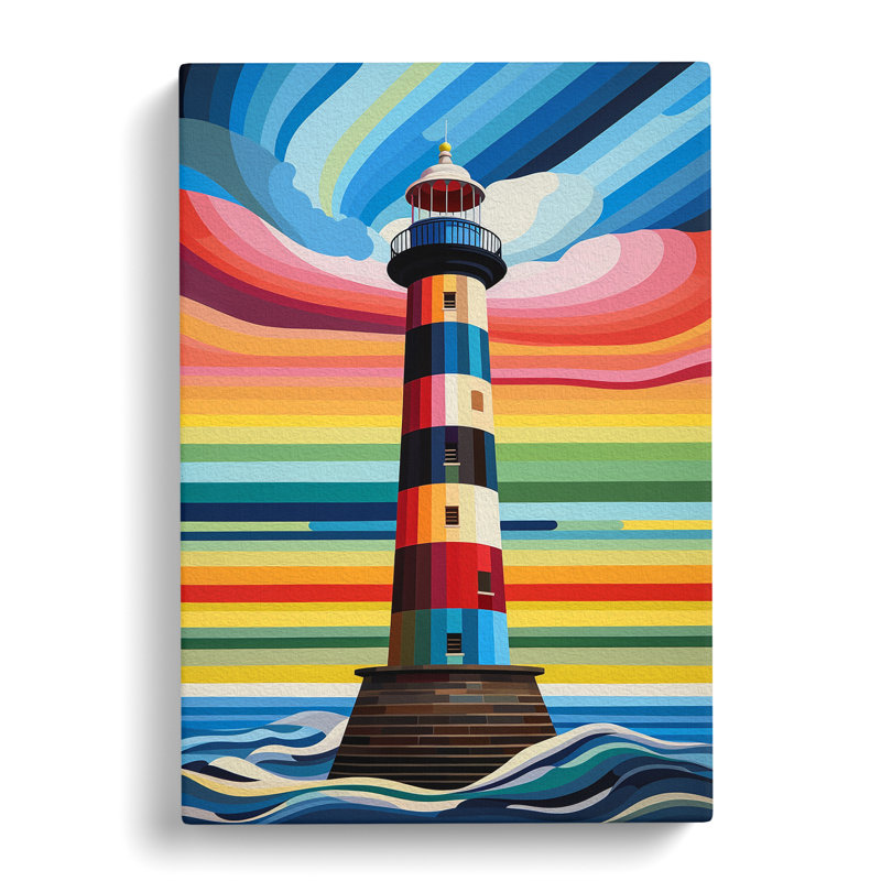 Lighthouse Op - Print, 76cm H x 50cm W x 3cm D