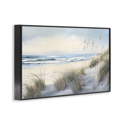 Sand Dunes By Shore Framed Giclee, design by LSR Creative Studio