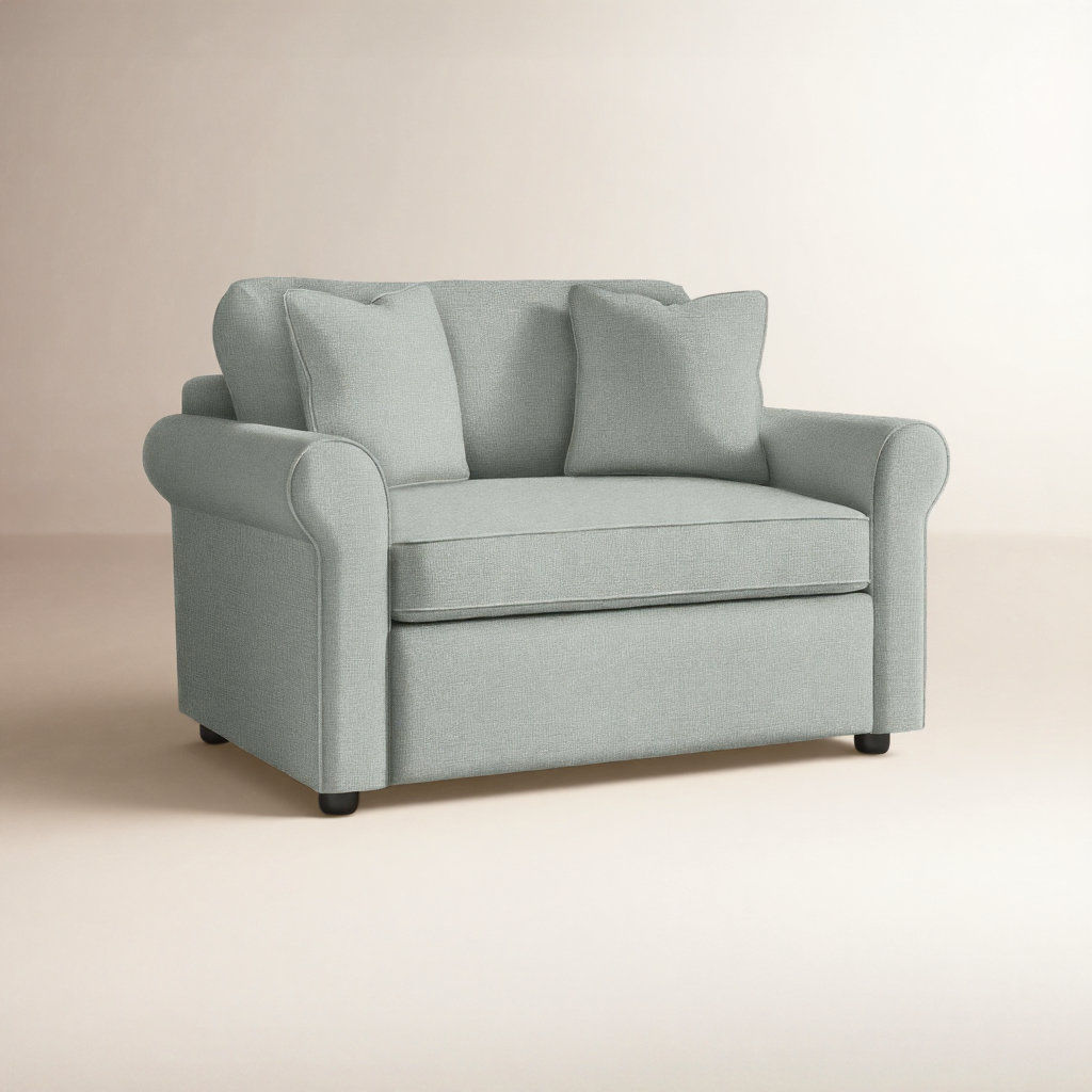 Warrington Upholstered Accent Chair, Sunbrella® Canvas Spa