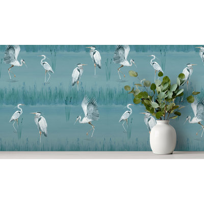 Papier peint Gerald Blue Heron River
