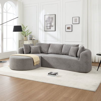 Canapé modulaire 109 po Cloud Light Grey
