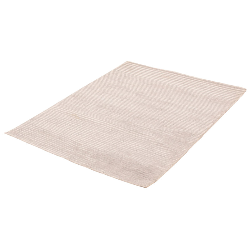 Tapis unique en viscose noué à la main nouvel âge 5 pi x 6 pi 8 po Lela