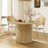 Cuji 47'' Round Pedestal Dining Table-1615695843