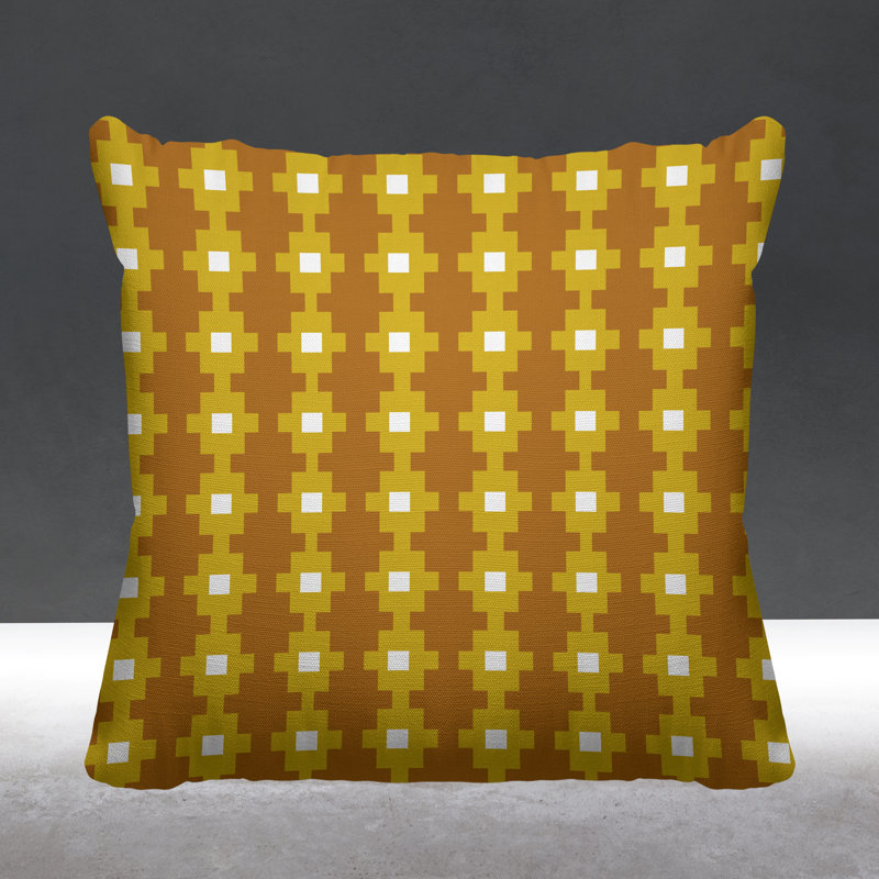 Housse de coussin intérieure Crystal Tribal, 16 po x 1 po