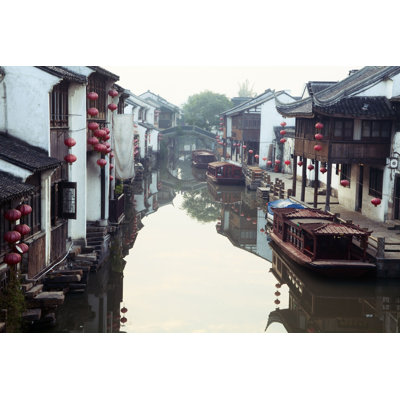 Vue sur le canal de Suzhou